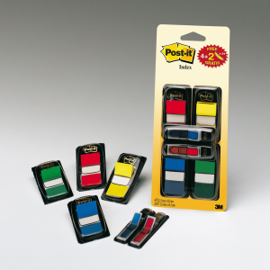 3M POST-IT SEGNAPAGINA FORMATO MEDIUM COL. ASSORTITI CONF 4 + 2